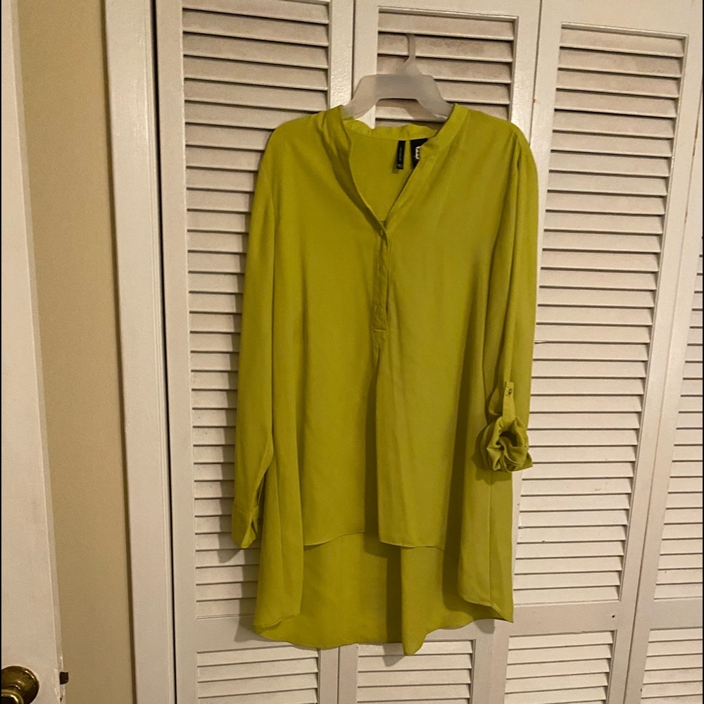 Ladies high low blouse